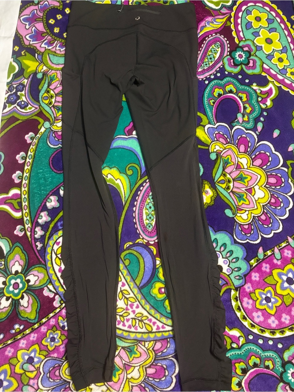 Lululemon Black Women's Athletic Speed Tight II Leggings. Size 6 Long